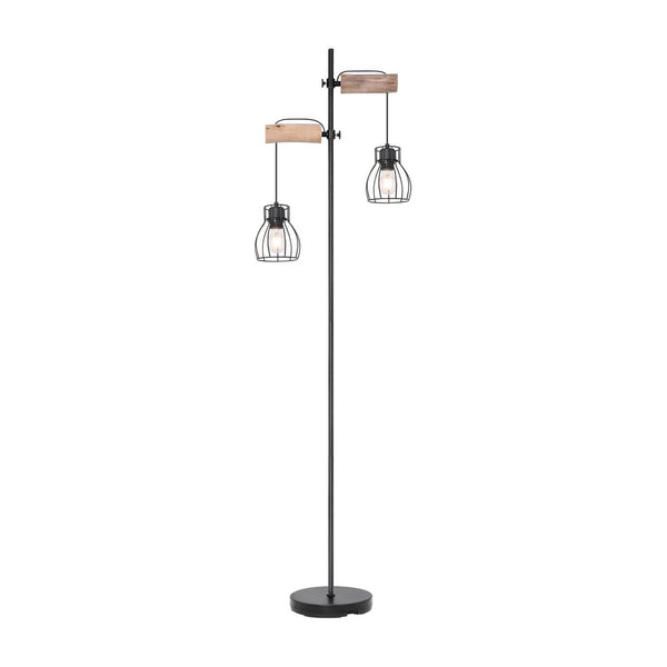 Lampadaire Mina noir