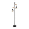 Lampadaire Mina noir mat