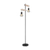 Lampadaire Priska noir mat