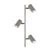 Lampadaire Robby noir et chromé