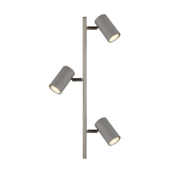 Lampadaire Robby noir et chromé