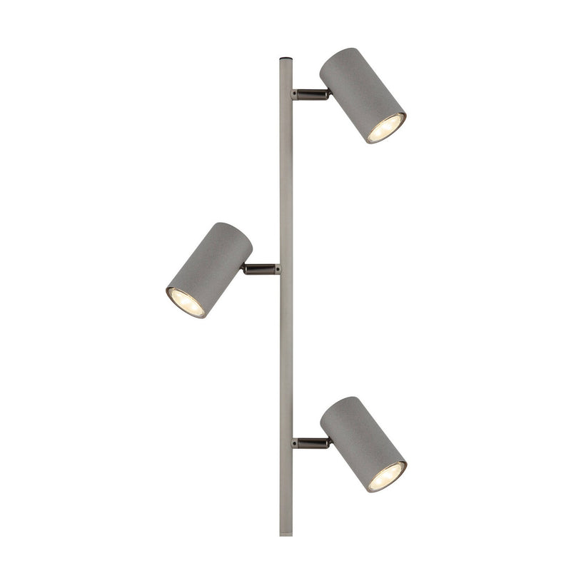 Lampadaire Robby noir et chromé