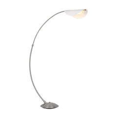 Lampadaire Robles nickel satiné