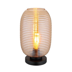 Lampe à poser Jefrey noire mat (15794TA)