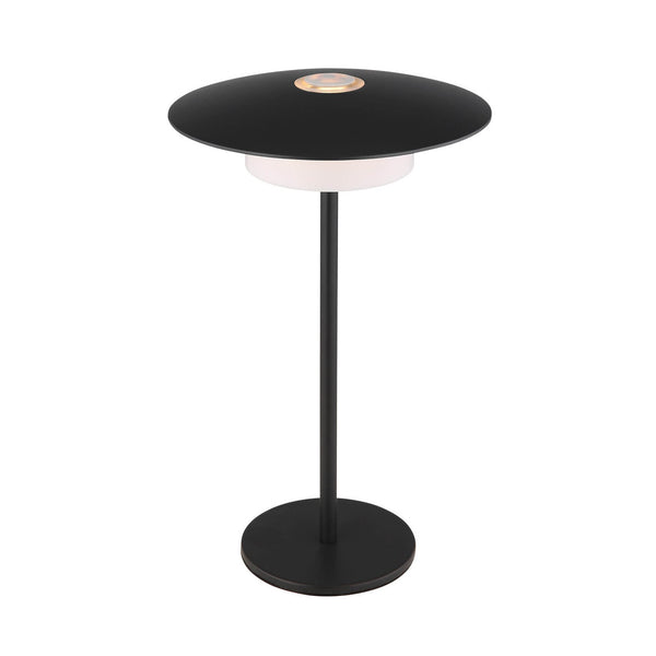 Lampe à poser Kyler noire mat