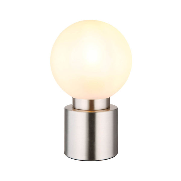 Lampe à poser Marka nickel satiné