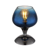 Lampe à poser Maxy noire et chromée (15548T5)