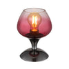 Lampe à poser Maxy noire et chromée (15548T6)