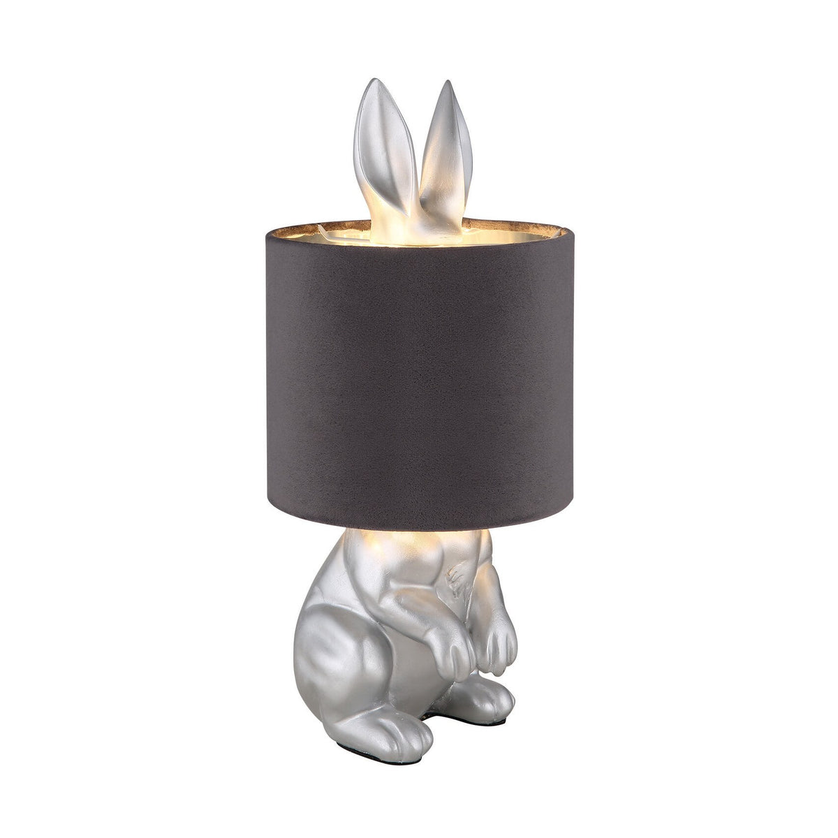 Lampe à poser Rabbit argentée
