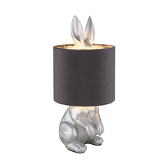 Lampe à poser Rabbit argentée