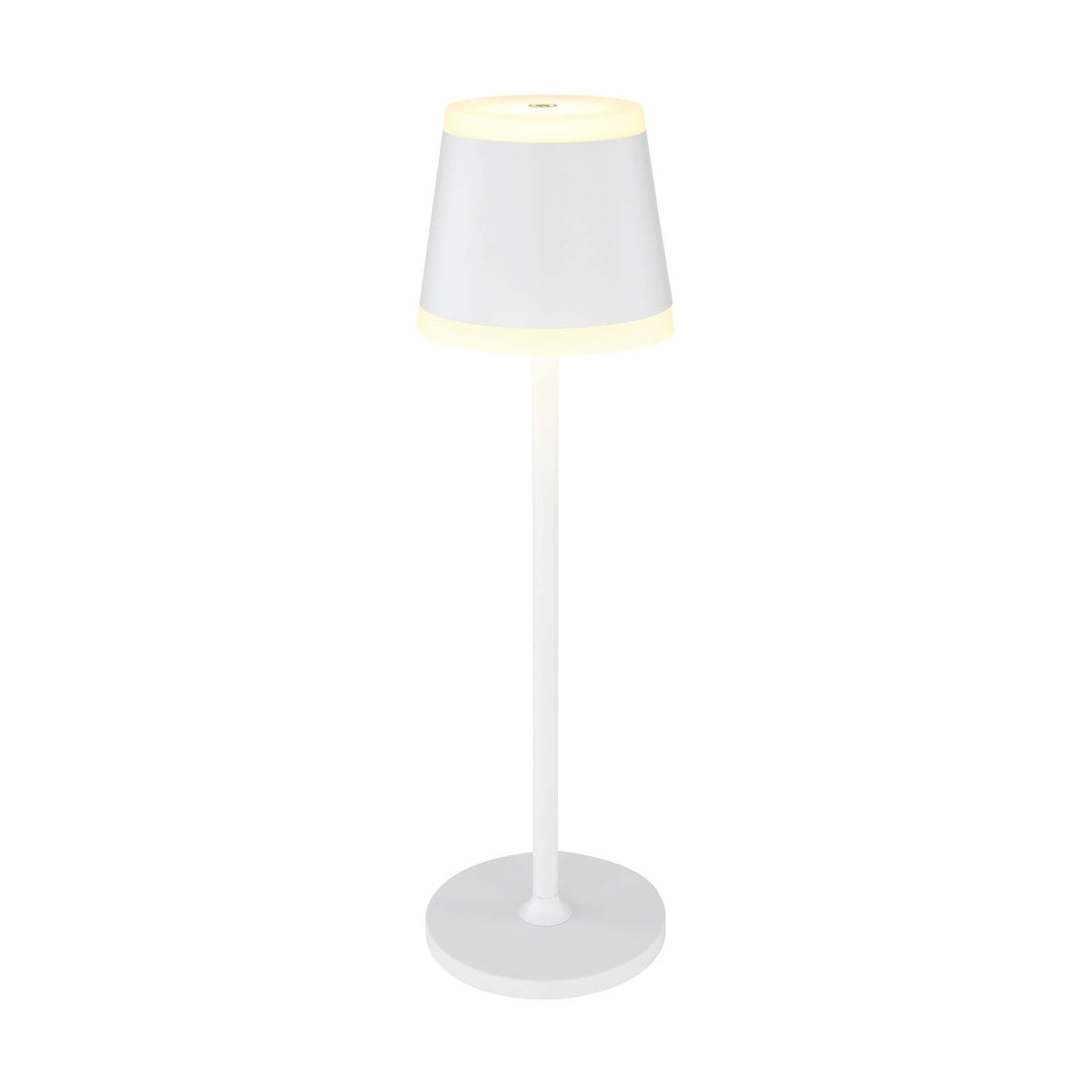 Lampe à poser Ridley blanche mat