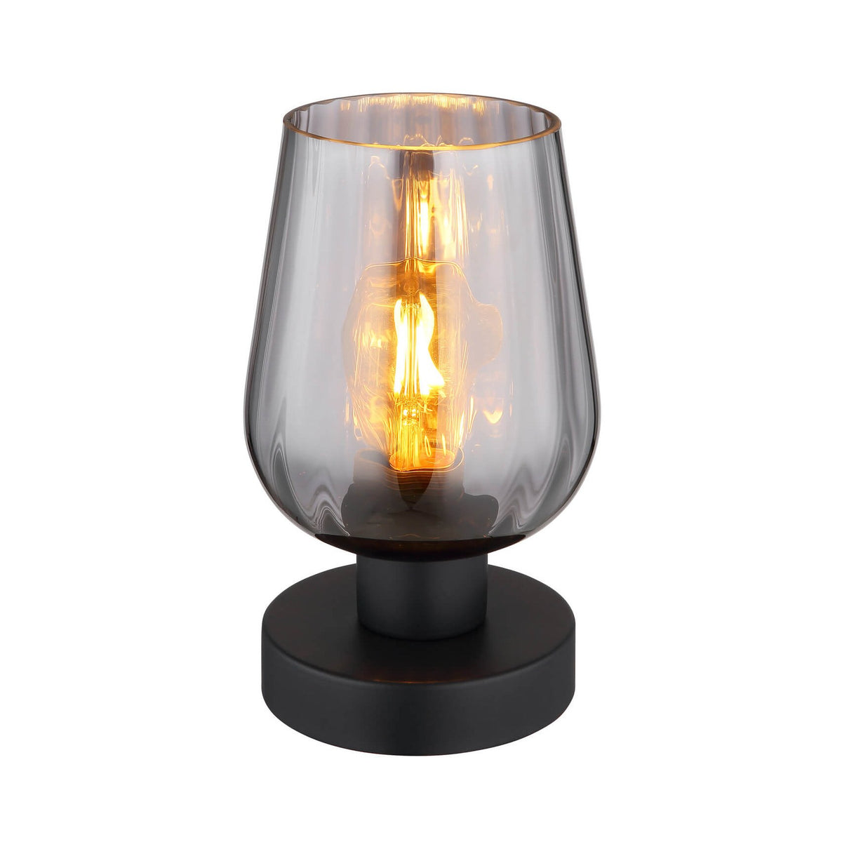 Lampe à poser Ryan noire mat
