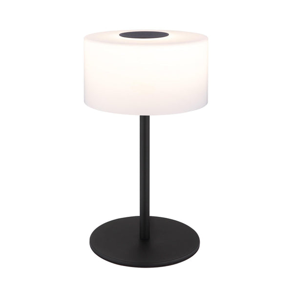 Lampe à poser Trenton noire mat