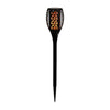 Luminaire extérieur noir, H 58 cm