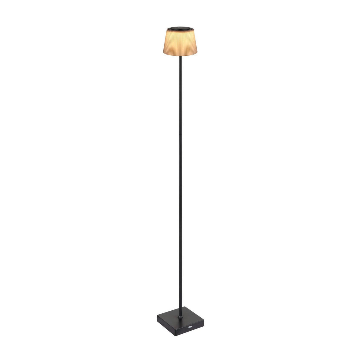 Lampadaire extérieur Gregoir noir mat (58434SBB)