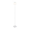 Lampadaire extérieur Gregoir blanc mat