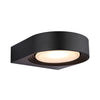 Luminaire extérieur Oko noir mat et aluminium