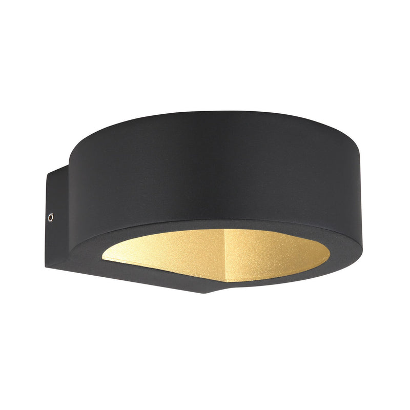 Luminaire extérieur Slice I noir mat et aluminium