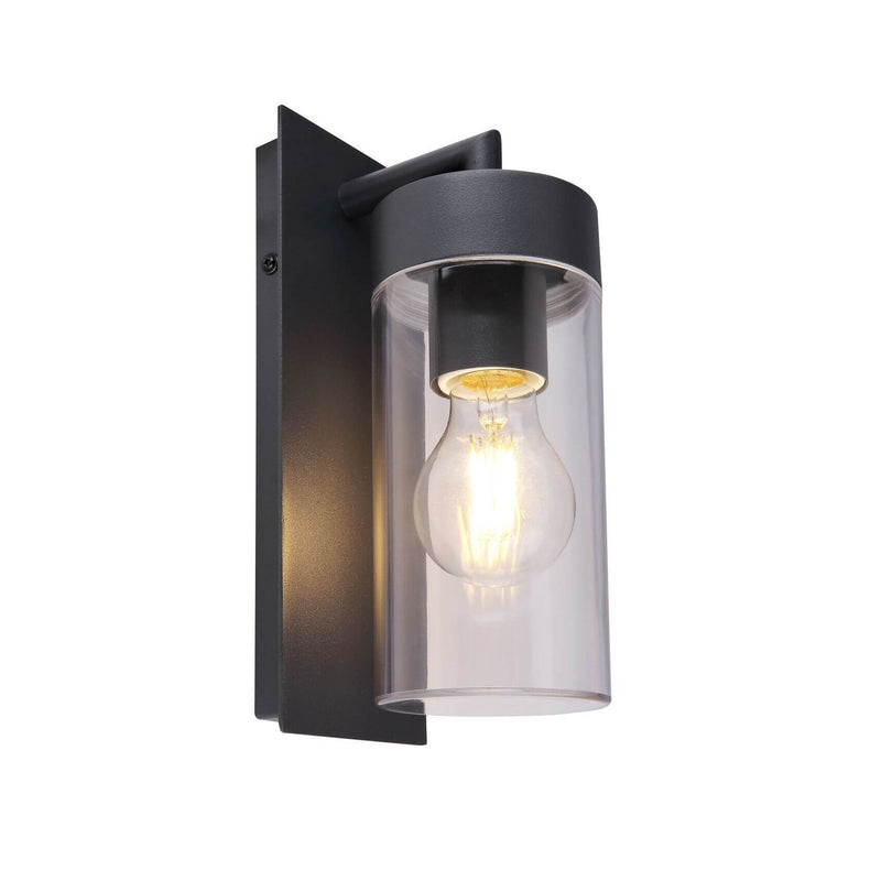 Luminaire extérieur Vessa anthracite et aluminium