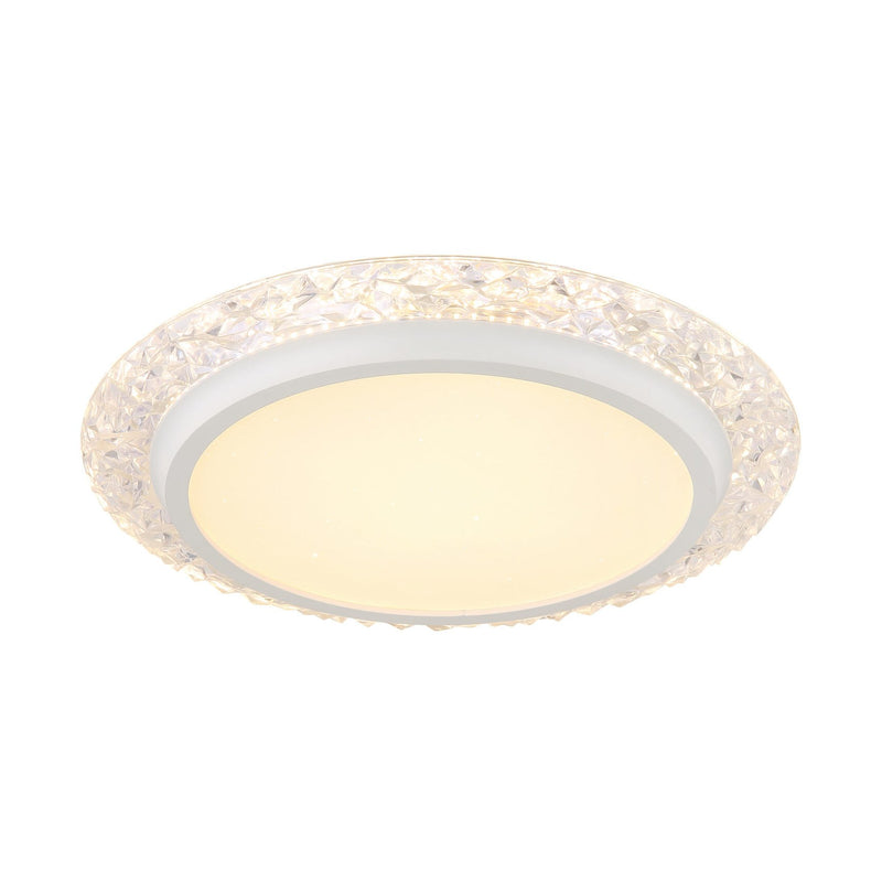 Plafonnier Abigail blanc mat