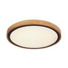 Plafonnier Bruno noir mat, Ø 30,7 cm