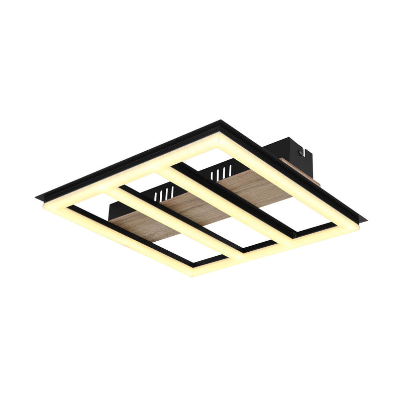 Plafonnier Froomy noir mat