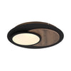 Plafonnier Kory noir mat (67351-24)