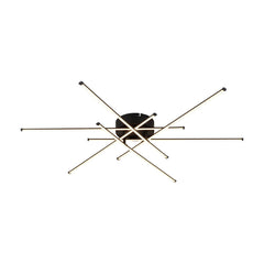 Plafonnier Lawson noir mat