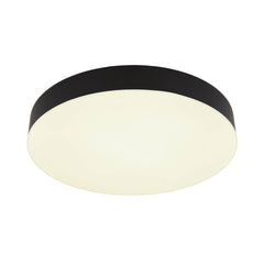 Plafonnier Matthew noir mat, Ø 30 cm (12384-24)
