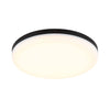Plafonnier Matthew noir mat, Ø 30 cm (12387-24)
