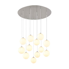 Plafonnier Riha nickel satiné