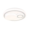Plafonnier Ruiz blanc mat, Ø 38 cm
