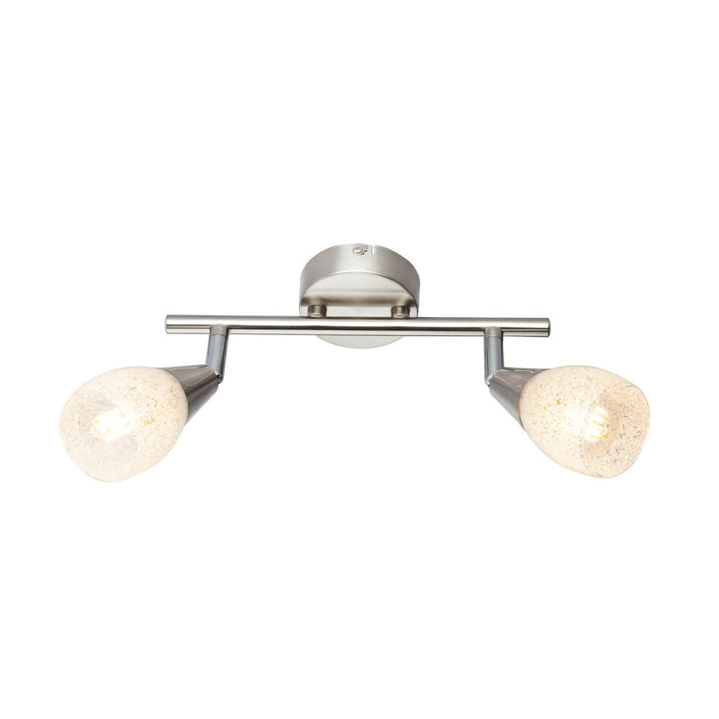 Spot Franziska nickel satiné, L 25,5 cm