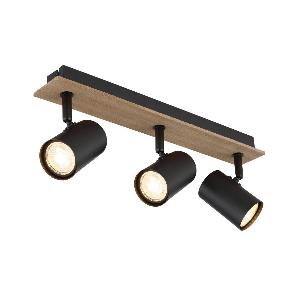 Spot Linca noir mat, H 15,2 cm (57905-3)