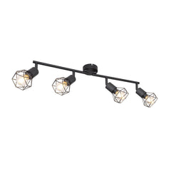 Spot Xara I noir, H 19,5 cm