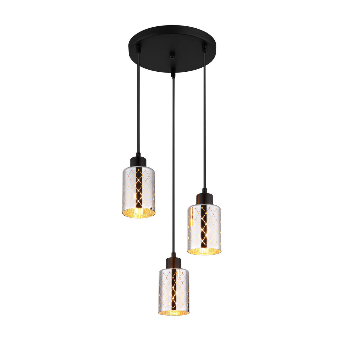 Suspension Alonso noire mat (54316-3HR)