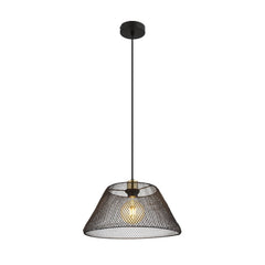 Suspension Baku noire mat (15646H1)