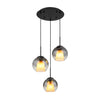Suspension Barry noire mat (15749-3H)