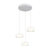 Suspension Belinda blanche mat (16024-3W)
