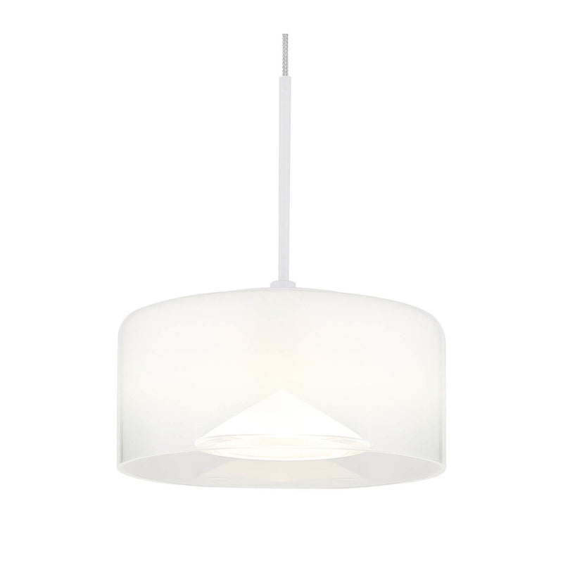 Suspension Belinda blanche mat (16024HW)