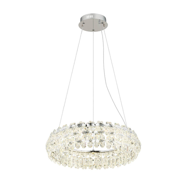 Suspension luminaire | Diann Chromée
