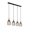 Suspension Fanni noire mat