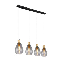 Suspension Fanni noire mat