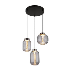 Suspension Fluoro noire mat (15746-3H)