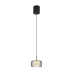 Suspension Fogsy noire mat (15634)