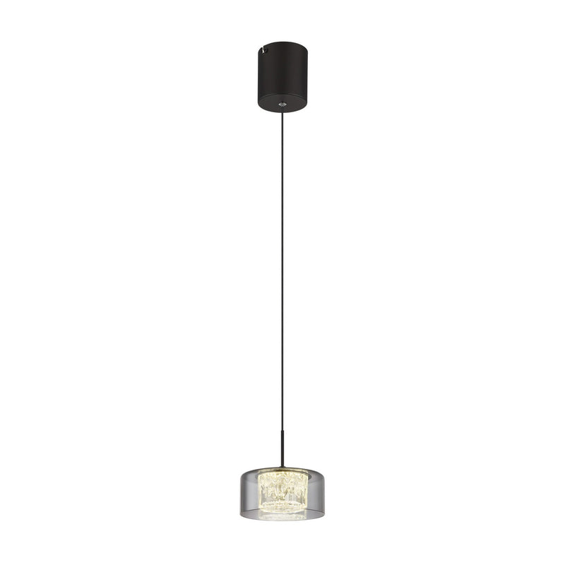 Suspension Fogsy noire mat (15634)