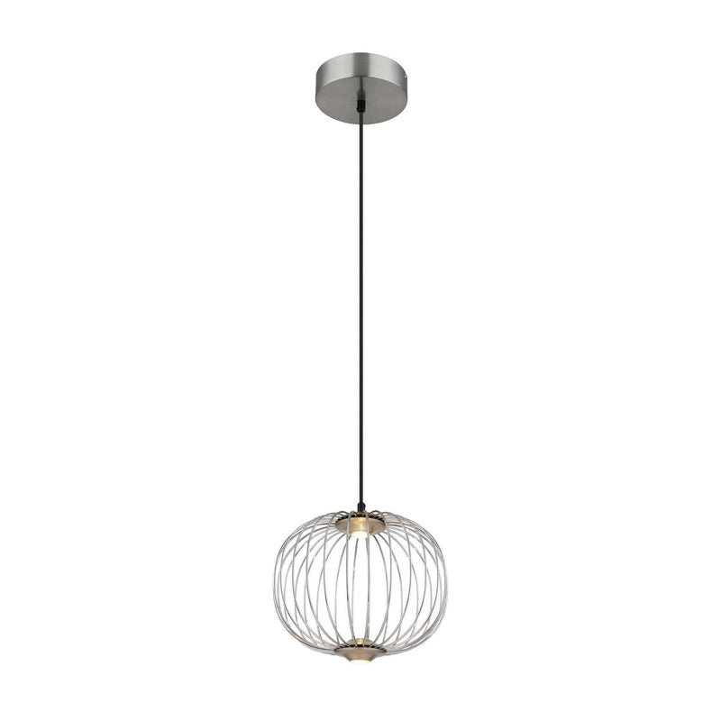 Suspension Galway nickel satiné (15652HN)
