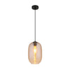 Suspension Jefrey noire mat (15794HA)