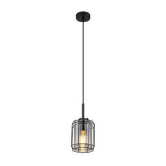 Suspension Kammi noire mat (15559H)