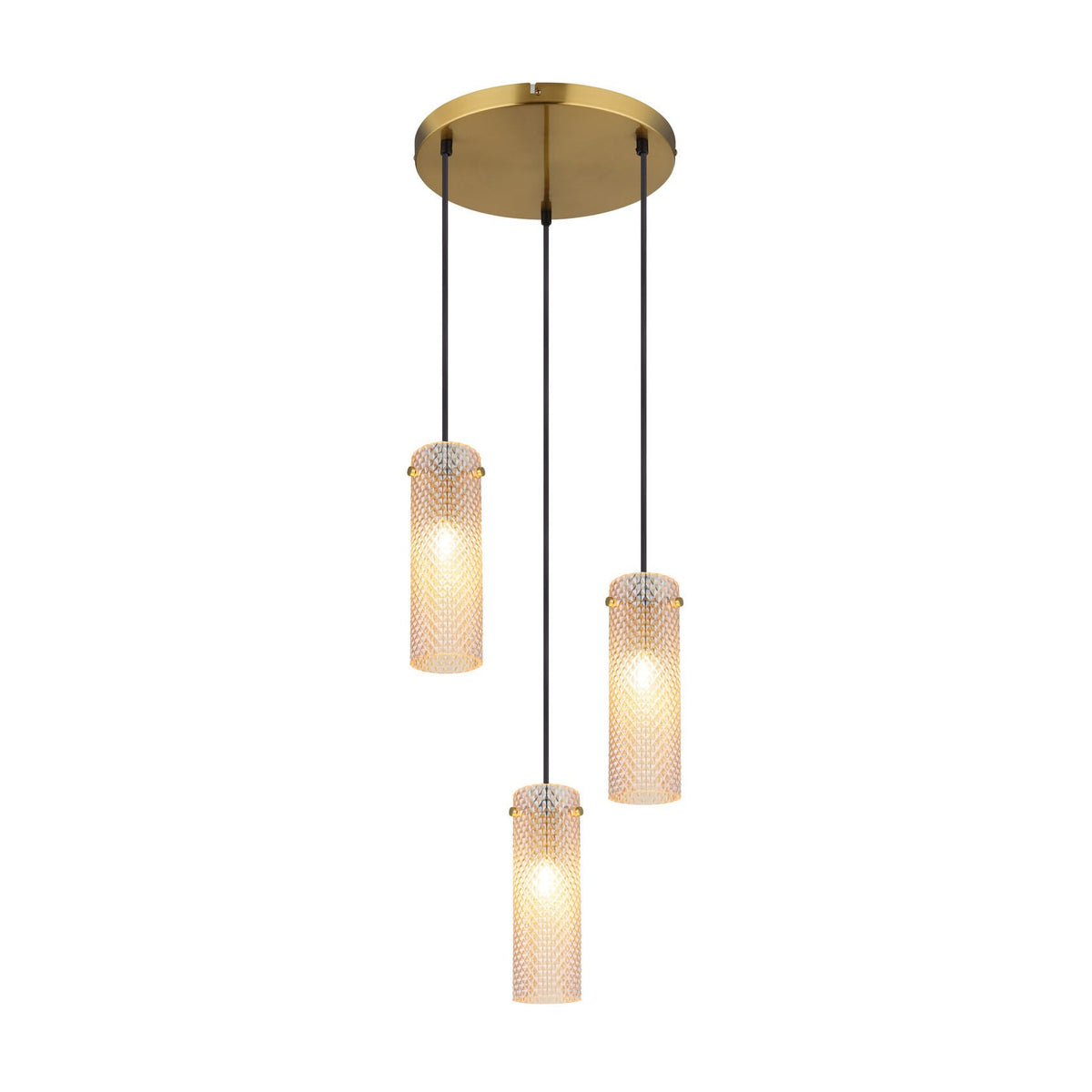 Suspension Karolo dorée (15775-3HR)